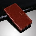 idewei Crazy Horse Texture Horizontal Flip Leather Case with Holder & Card Slots & Wallet, For vivo Y12S 2021, For vivo Y52 5G / Y72 5G, For Wiko Power U10