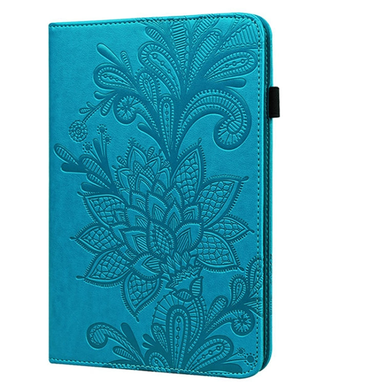 Lace Flower Embossing Pattern Horizontal Flip Leather Case with Holder & Card Slots & Wallet & Photo Frame & Sleep / Wake-up Function, For iPad 9.7 2018 / 9.7  2017 / Air 2 / Air, For iPad mini  2019 / 4 / 3 / 2 / 1, For iPad Pro 10.5 2017 / 10.2 2019 ...