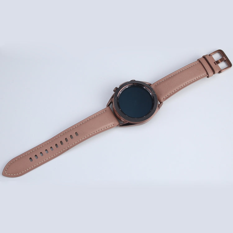Smart Watch Rhombus Texture Bezel Ring, For Samsung Galaxy Watch 3 41mm, For Samsung Galaxy Watch 3 45mm