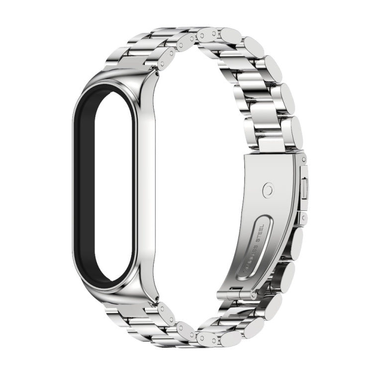 Für Xiaomi Mi Band 6 / 5 CS Mijobs CS Metall-Edelstahlarmband mit drei Gliedern
