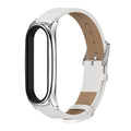Für Xiaomi Mi Band 6 / 5 Mijobs Metallgehäuse Crazy Horse Textur PU-Mikrofaser Plus Uhrenarmband