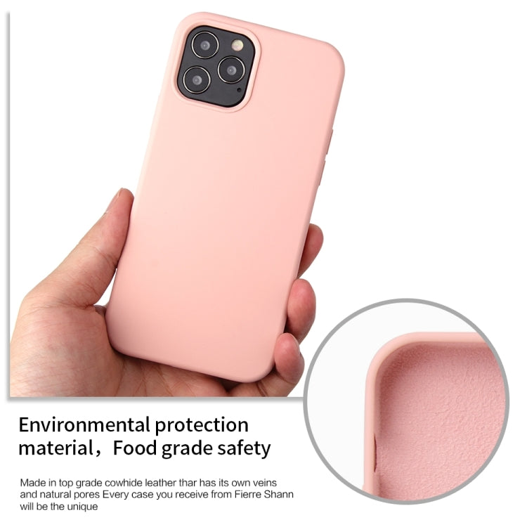 Solid Color Liquid Silicone Shockproof Protective Case, For iPhone 13