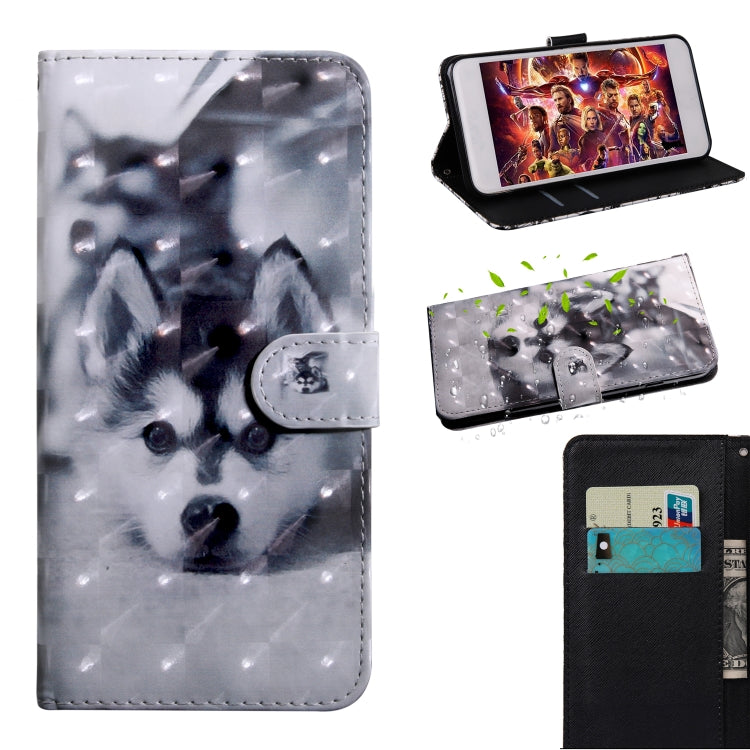 3D Painting Pattern Coloured Drawing Horizontal Flip TPU + PU Leather Case with Holder & Card Slots & Wallet, For Xiaomi Redmi 8A, For Xiaomi Mi 9 Pro