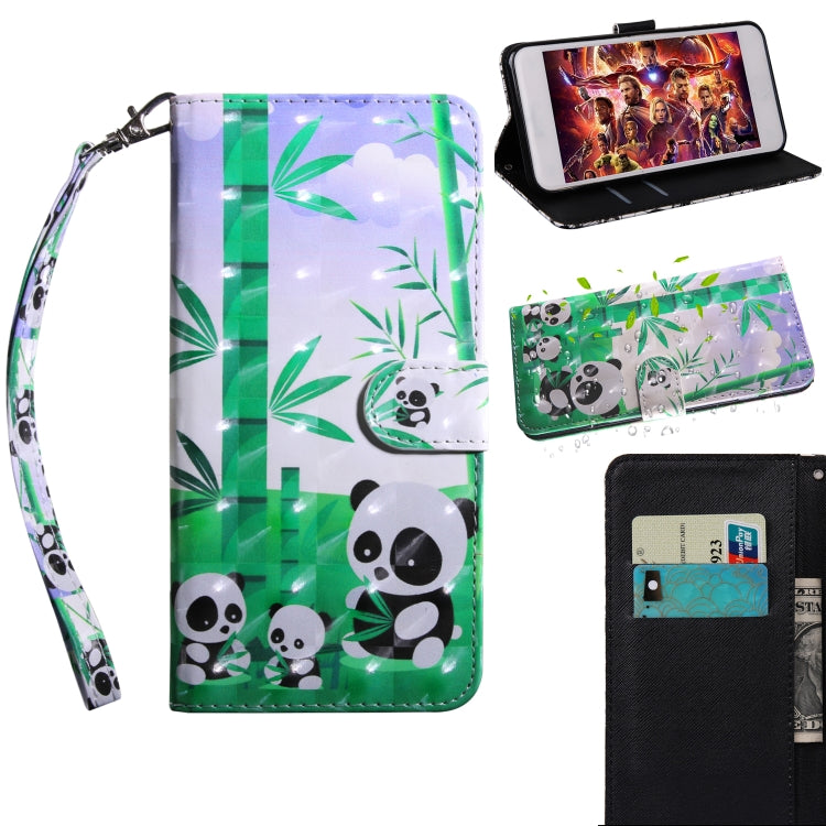 3D Painting Pattern Coloured Drawing Horizontal Flip TPU + PU Leather Case with Holder & Card Slots & Wallet, For Xiaomi Redmi 8A, For Xiaomi Mi 9 Pro