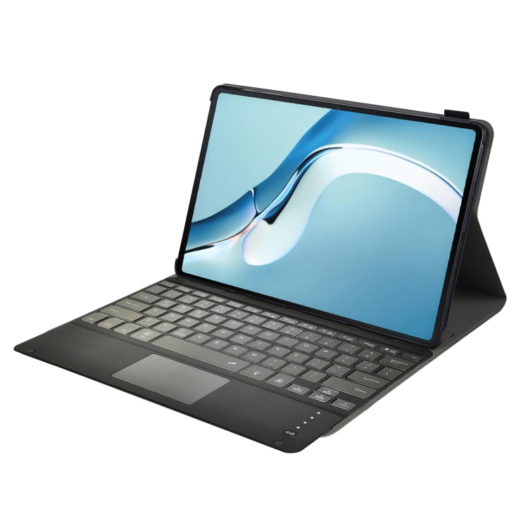 For Huawei MatePad Pro 12.6 2021 Sheep Texture Ultra-thin Backlight Bluetooth Keyboard Horizontal Flip Leather Case with Holder & Touchpad, A126-AS