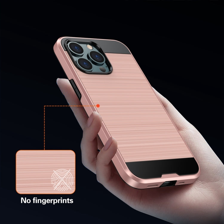 Brushed Texture Carbon Fiber TPU Case, For iPhone 13 mini, For iPhone 13 Pro Max, For iPhone 13 Pro, For iPhone 13