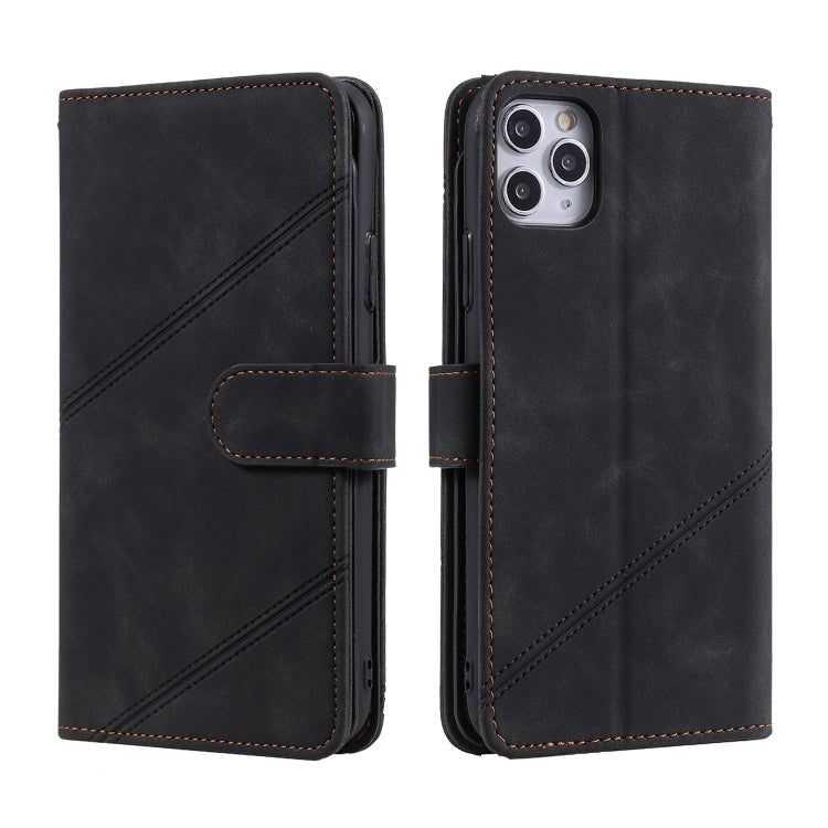 Skin Feel Business Horizontal Flip PU Leather Case with Holder & Multi-Card Slots & Wallet & Lanyard & Photo Frame, For iPhone 11, For iPhone 11 Pro, For iPhone 11 Pro Max, For iPhone 12 mini