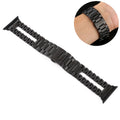 Stainless Steel Watchband, For Apple Watch Series 7 41mm / 6 & SE & 5 & 4 40mm / 3 & 2 & 1 38mm, For Apple Watch Series 7 45mm / 6 & SE & 5 & 4 44mm / 3 & 2 & 1 42mm