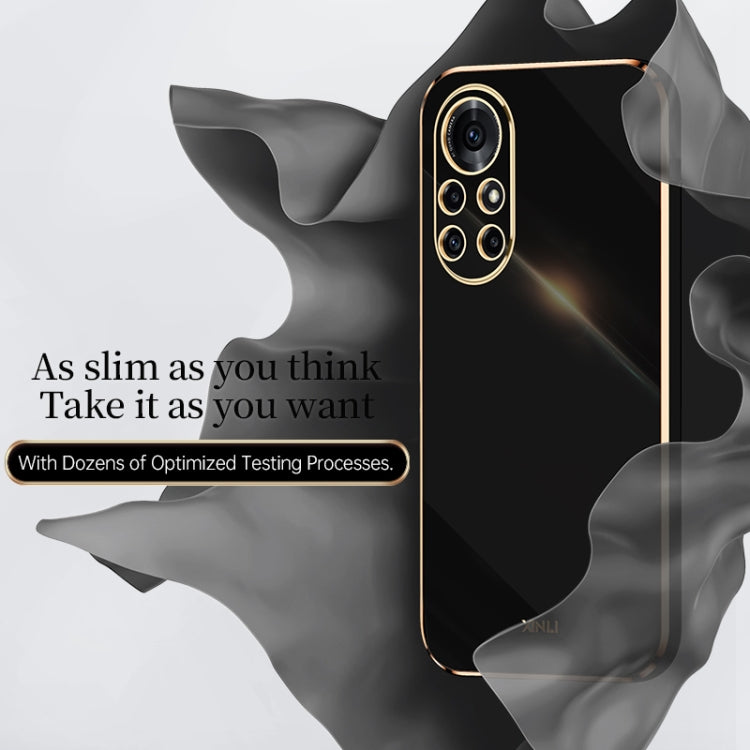 XINLI Straight Edge 6D Electroplate TPU Phone Case, For Huawei nova 8 Pro 5G, For Huawei nova 8 SE, For Huawei P30