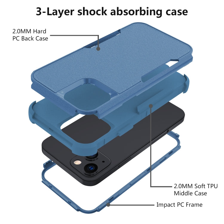 Commuter Shockproof TPU + PC Protective Case, For iPhone 13, For iPhone 13 Pro, For iPhone 13 Pro Max