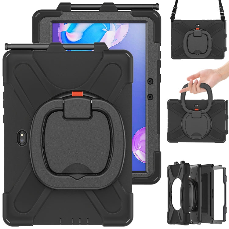 Silicone + PC Protective Case with Holder & Shoulder Strap, For Lenovo Tab M10 HD 2020 X306X/F, For Lenovo Tab M10 Plus, For Lenovo XiaoXin Pad 11 / Pad 11 Plus 2021 / Pad 2022, For Samsung Galaxy Tab Active Pro / 4 Pro / 5 Pro                         ...