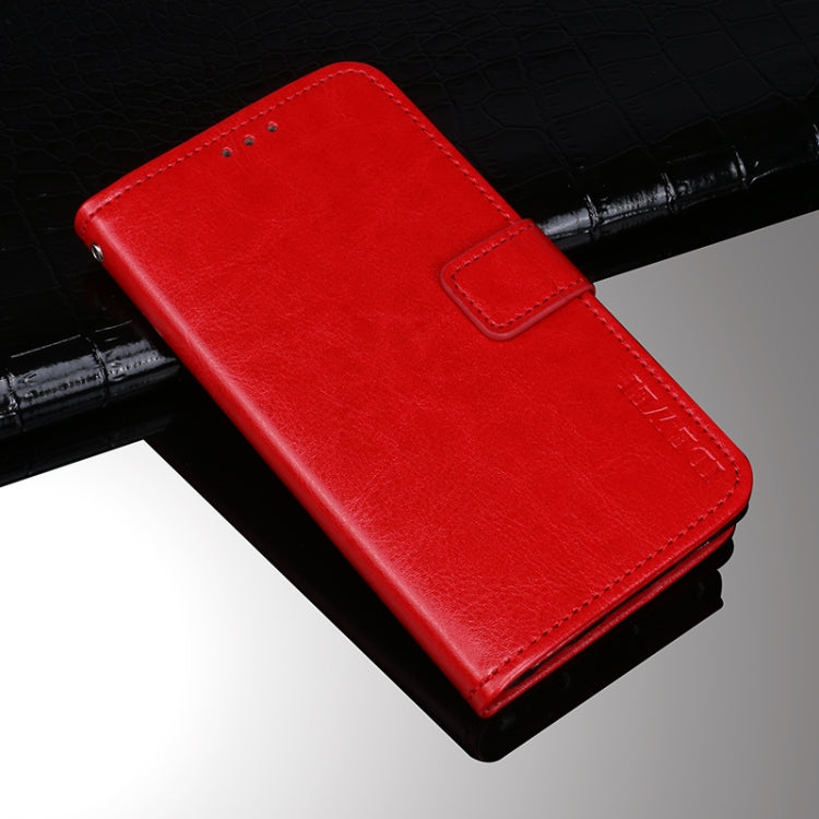 idewei Crazy Horse Texture Horizontal Flip Leather Case with Holder & Card Slots & Wallet, For Tecno Pova 2, For vivo iQOO 8 Pro, For ZTE Axon 11 5G, For ZTE Blade A31