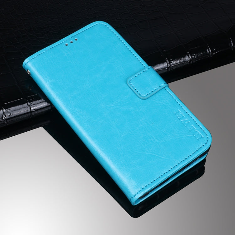 idewei Crazy Horse Texture Horizontal Flip Leather Case with Holder & Card Slots & Wallet, For ZTE Blade A31