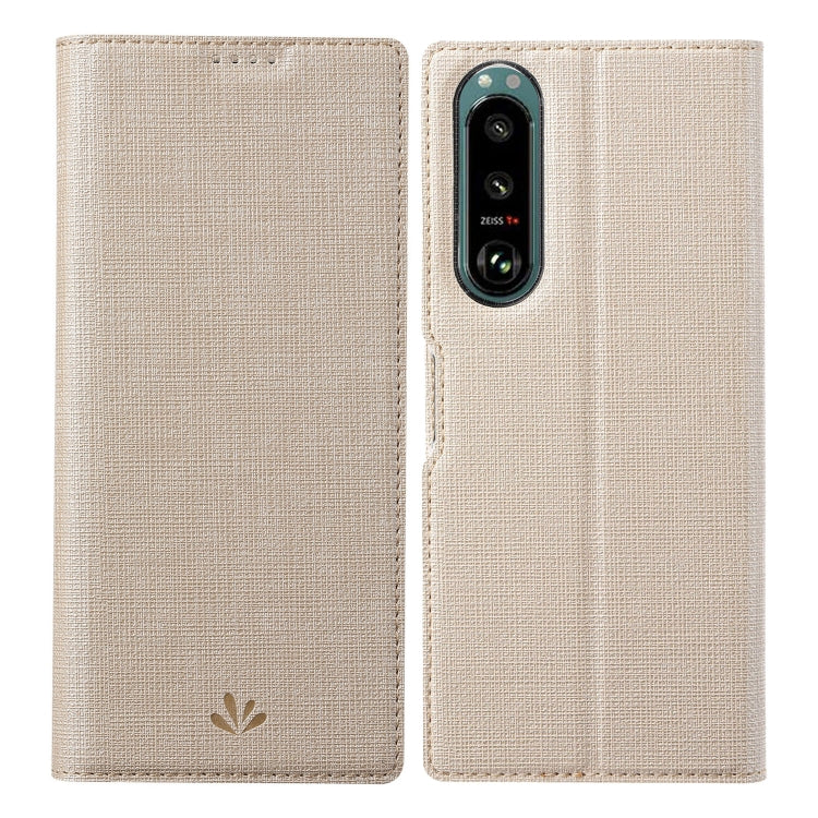 ViLi DMX Series Shockproof TPU + PU Leather Magnetic Attraction Horizontal Flip Case with Card Slot & Holder, For Sony Xperia 5 III, For Sharp Aquos R6