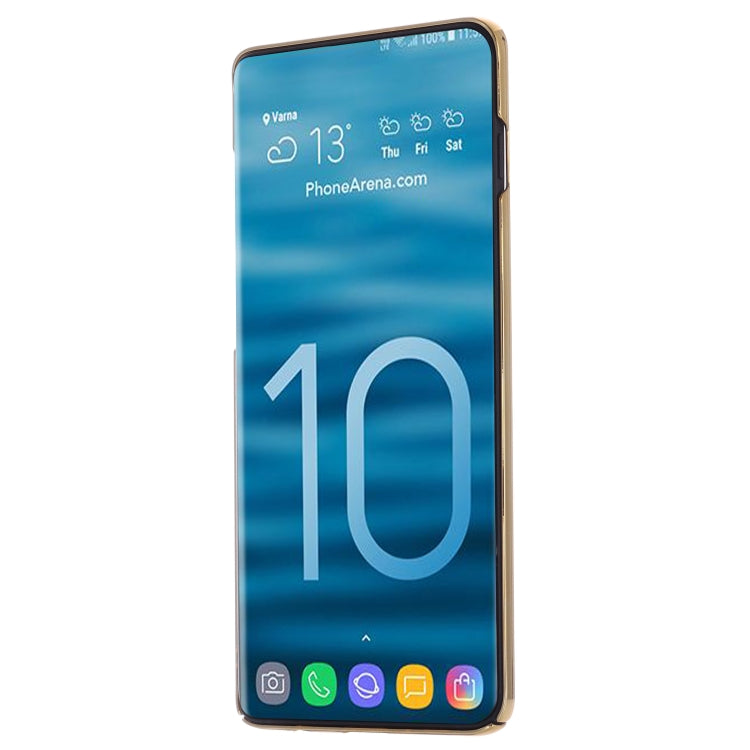 GEBEI Shockproof  Plating PC Protective Case, For Galaxy S10e, For Galaxy S10, For Galaxy S10+