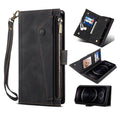 Retro Frosted Horizontal Flip Leather Case with Holder & Card Slot & Wallet & Zipper Pocket & Lanyard, For iPhone XS Max, For iPhone SE 2022 / SE 2020 & 8 & 7, For iPhone 6 & 6s, For iPhone 8 Plus & 7 Plus, For iPhone 6 Plus & 6s Plus, For iPhone 11