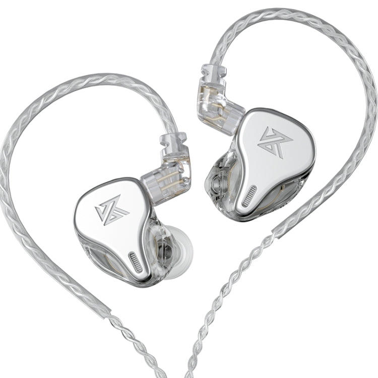 KZ DQ6 3-unit Dynamic HiFi In-Ear Wired Earphone, No Mic, With Mic