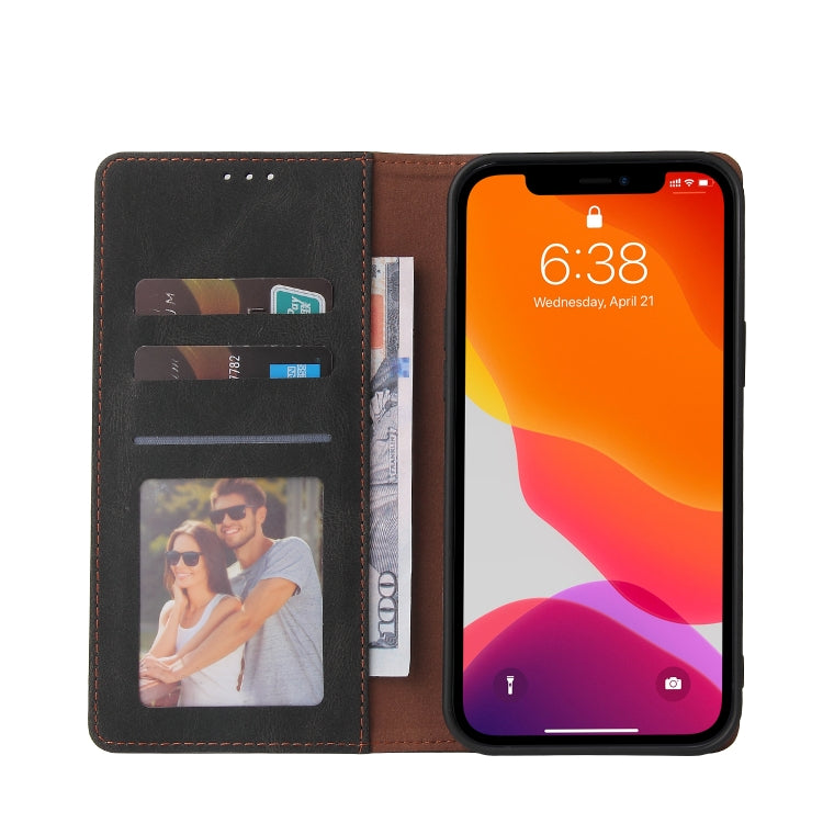 Simple Suction Closure Horizontal Flip Leather Case with Holder & Card Slot & Wallet, For iPhone 12 mini, For iPhone 11 Pro Max, For iPhone 11 Pro, For iPhone 11