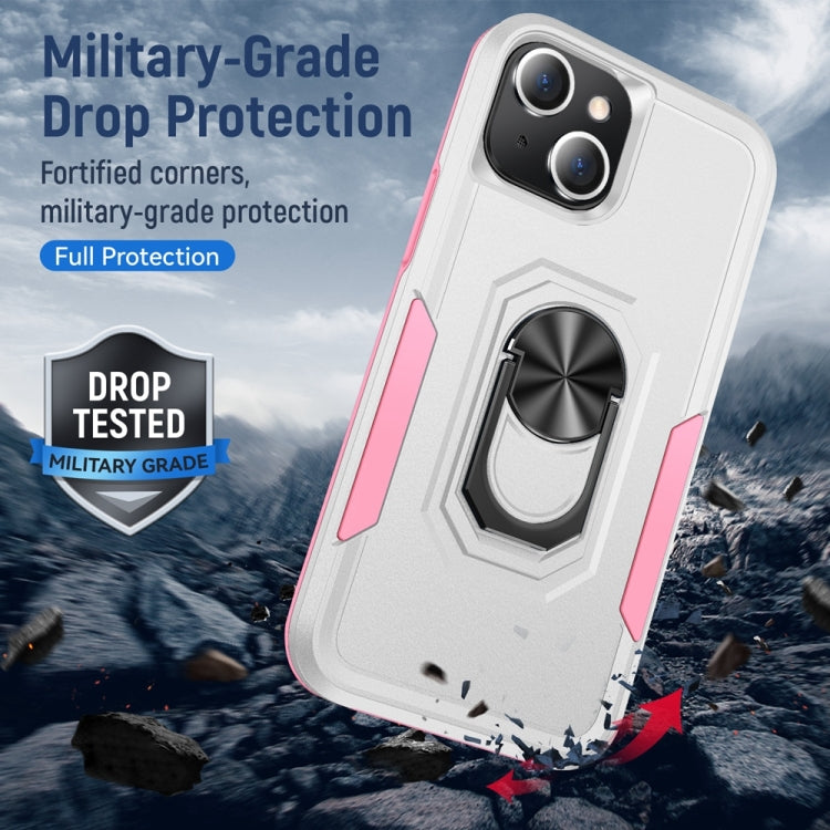 Pioneer Armor Heavy Duty PC + TPU Shockproof Case with Holder, For iPhone 13 mini, For iPhone 13, For iPhone 13 Pro, For iPhone 13 Pro Max