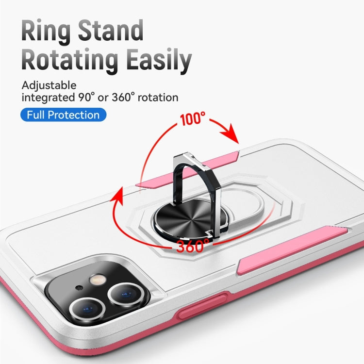 Pioneer Armor Heavy Duty PC + TPU Shockproof Case with Holder, For iPhone 12 mini, For iPhone 12 / 12 Pro, For iPhone 12 Pro Max, For iPhone 11