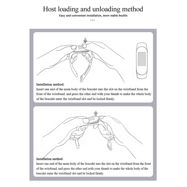 Watch Strap – Compatible with Xiaomi Mi Band 5 & 6