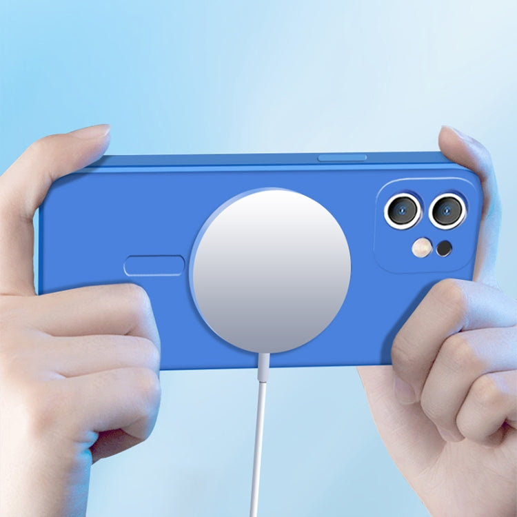 Liquid Silicone Full Coverage Shockproof Magsafe Case, For iPhone 13 mini, For iPhone 13, For iPhone 13 Pro