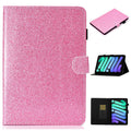Glossy Glitter Powder Horizontal Flip Leather Case with Holder & Card Slot & Sleep / Wake-up Function, For iPad mini 2024 / mini 6