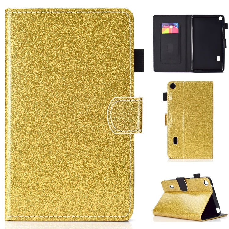 Varnish Glitter Powder Horizontal Flip Leather Case with Holder & Card Slot, For iPad Mini 1/2/3/4/5, For iPad Pro 9.7, For iPad Pro 11 (2018)