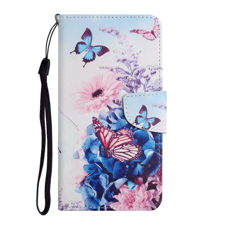 Painted Pattern Horizontal Flip Leather Case with Holder & Card Slot & Wallet, For iPhone 13 mini