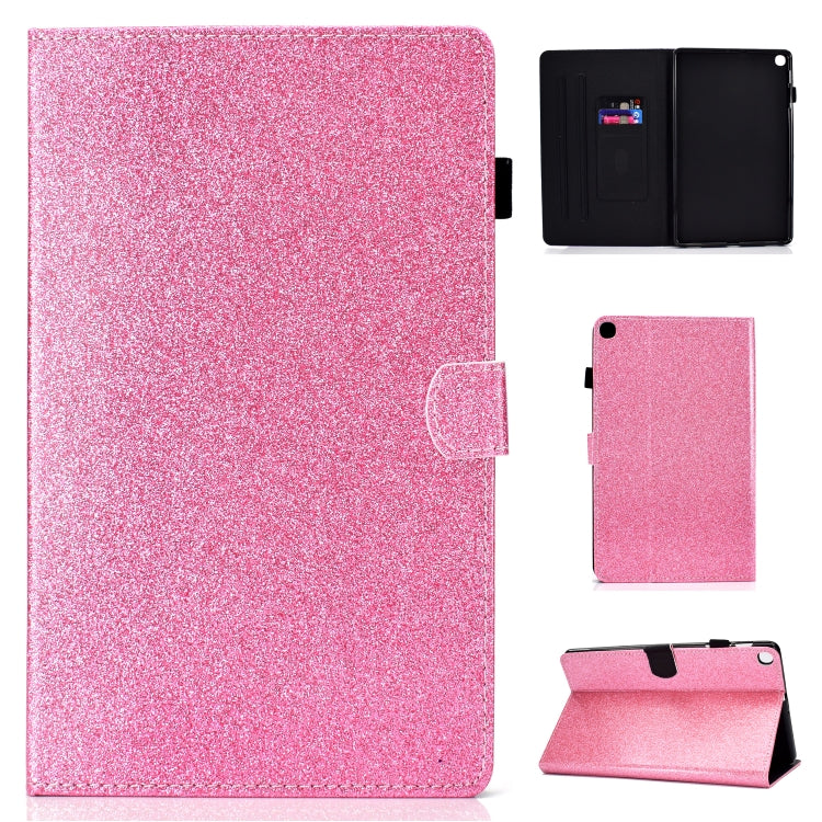 Varnish Glitter Powder Horizontal Flip Leather Case with Holder & Card Slot, For Galaxy Tab A 7.0 (2016), For Galaxy Tab A 8.0, For Galaxy Tab A 8.0 (2019), For Galaxy Tab A 10.1 (2016)