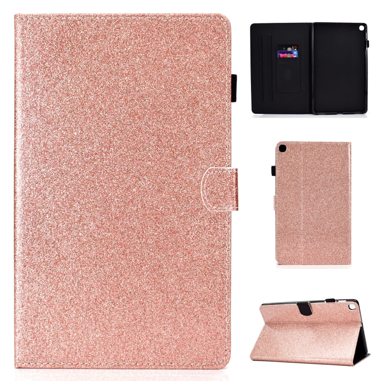Varnish Glitter Powder Horizontal Flip Leather Case with Holder & Card Slot, For Galaxy Tab A 7.0 (2016), For Galaxy Tab A 8.0, For Galaxy Tab A 8.0 (2019), For Galaxy Tab A 10.1 (2016)