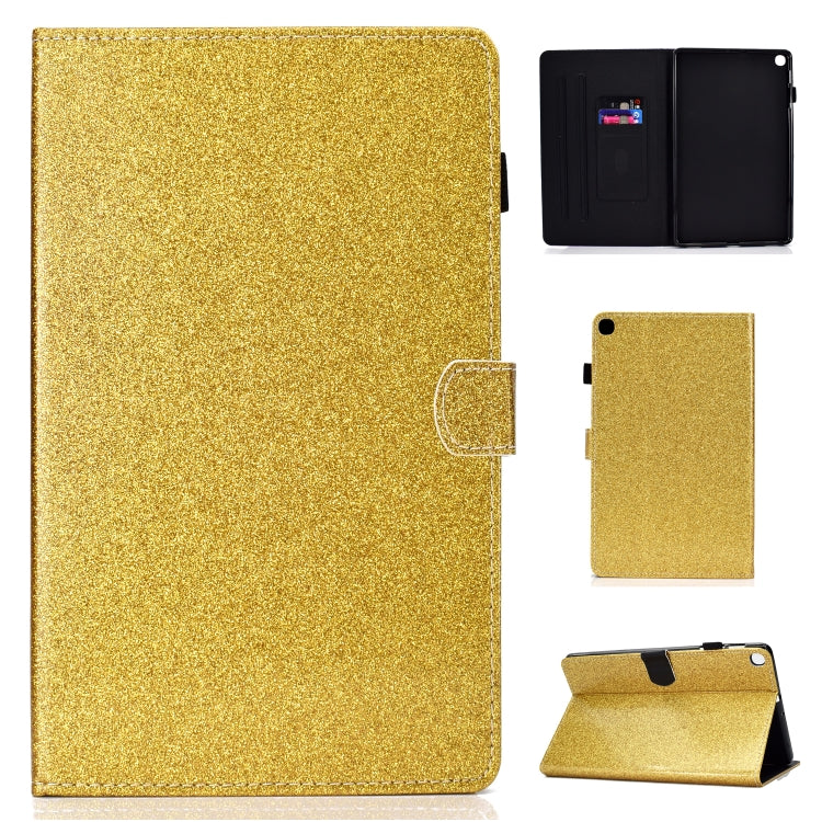 Varnish Glitter Powder Horizontal Flip Leather Case with Holder & Card Slot, For Galaxy Tab A 7.0 (2016), For Galaxy Tab A 8.0, For Galaxy Tab A 8.0 (2019), For Galaxy Tab A 10.1 (2016)
