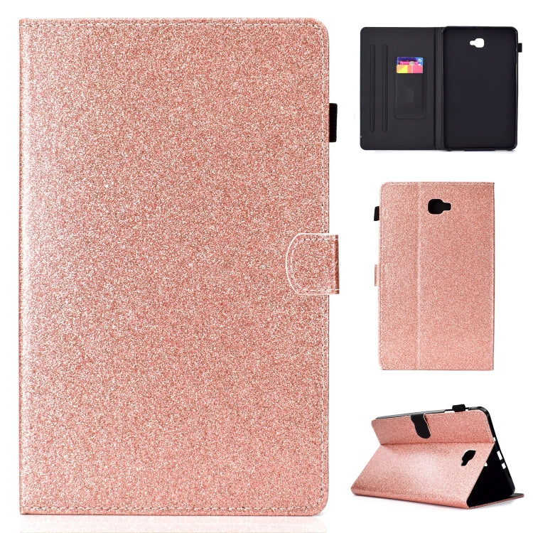 Varnish Glitter Powder Horizontal Flip Leather Case with Holder & Card Slot, For Galaxy Tab A 7.0 (2016), For Galaxy Tab A 8.0, For Galaxy Tab A 8.0 (2019), For Galaxy Tab A 10.1 (2016)