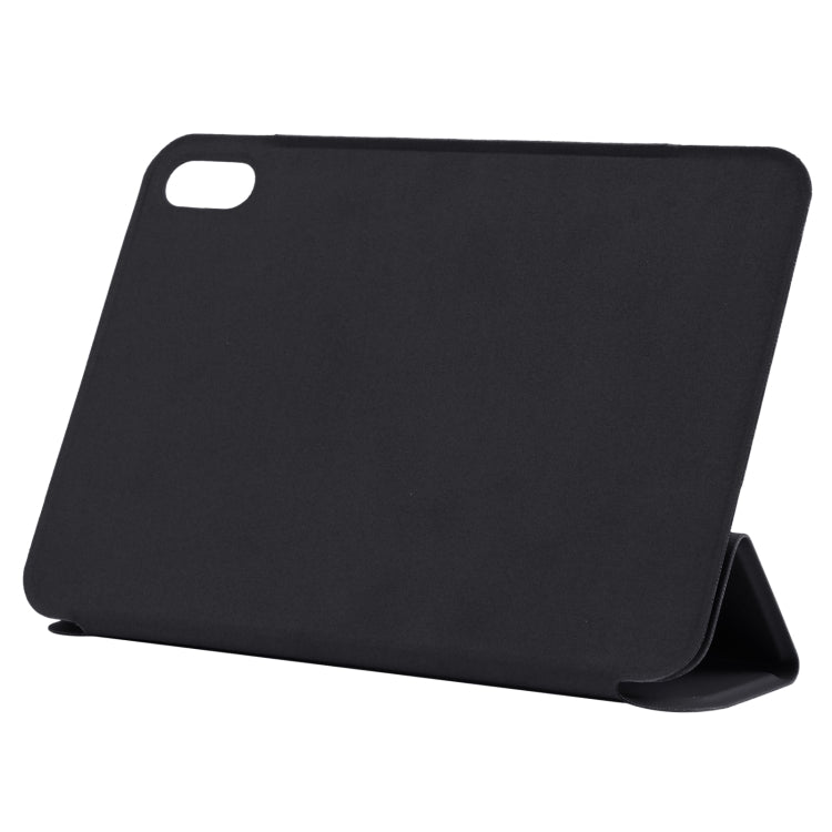 Horizontal Flip Ultra-thin Double-sided Clip Non-buckle Magnetic PU Tablet Leather Case With Three-folding Holder & Sleep / Wake-up Function, For iPad mini 2024 / mini 6