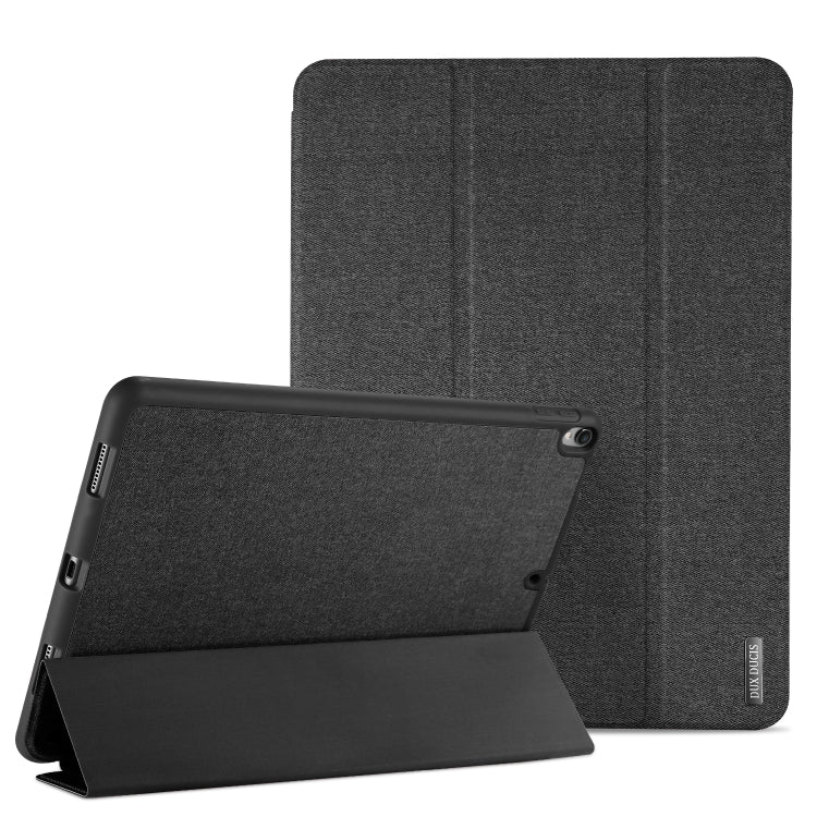 DUX DUCIS Domo Series Horizontal Flip Magnetic TPU + PU Leather Tablet Case with Three-folding Holder & Pen Slot, For iPad Pro 12.9 inch 2017