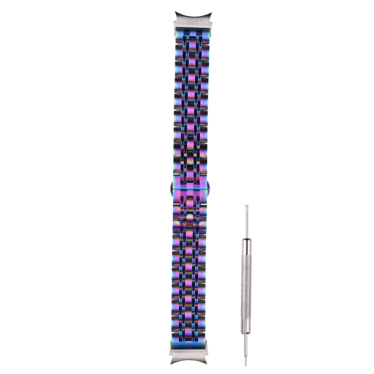 Edelstahl-Ersatzarmband mit sieben Gliedern, für Samsung Galaxy Watch4 40mm/44mm