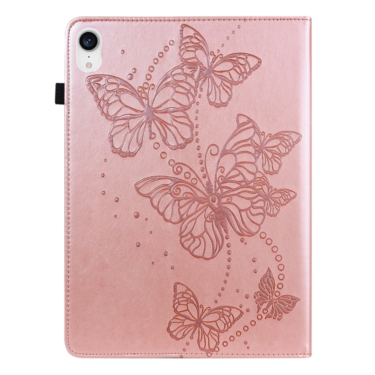 Embossed Butterfly Pattern Horizontal Flip Leather Tablet Case, For iPad mini 2024 / mini 6, For iPad Pro 11 2022 / 2021 / Air 4, For iPad 10.2 / Air 10.5 2019, For iPad mini 5 / 4 / 3 / 2 / 1