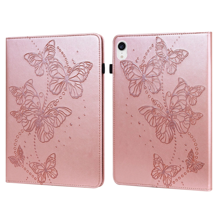 Embossed Butterfly Pattern Horizontal Flip Leather Tablet Case, For iPad mini 2024 / mini 6, For iPad Pro 11 2022 / 2021 / Air 4, For iPad 10.2 / Air 10.5 2019, For iPad mini 5 / 4 / 3 / 2 / 1