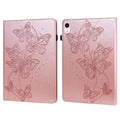 Embossed Butterfly Pattern Horizontal Flip Leather Tablet Case, For iPad mini 2024 / mini 6, For iPad Pro 11 2022 / 2021 / Air 4, For iPad 10.2 / Air 10.5 2019, For iPad mini 5 / 4 / 3 / 2 / 1