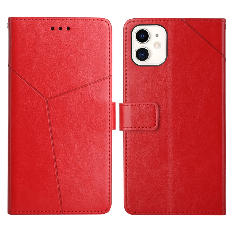 Y Stitching Horizontal Flip Leather Phone Case with Holder & Card Slots & Wallet & Photo Frame, For iPhone 12 mini, For iPhone 12 Pro Max, For iPhone 12 / 12 Pro, For iPhone 13