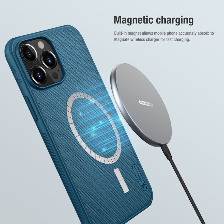 NILLKIN Frosted Shield Pro Magnetic Magsafe Phone Case, For iPhone 13 Pro
