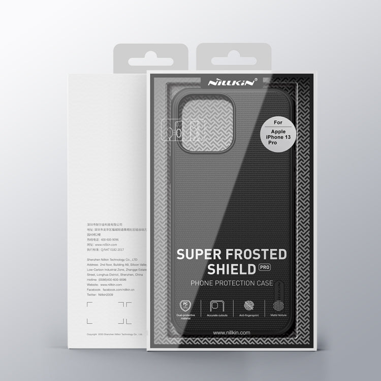 NILLKIN Frosted Shield Pro Magnetic Magsafe Phone Case, For iPhone 13 Pro
