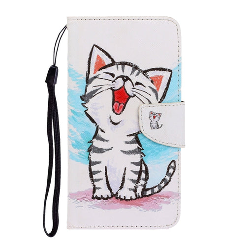 3D Colored Drawing Horizontal Flip PU Leather Case with Holder & Card Slots & Wallet, For iPhone 8 Plus / 7 Plus
