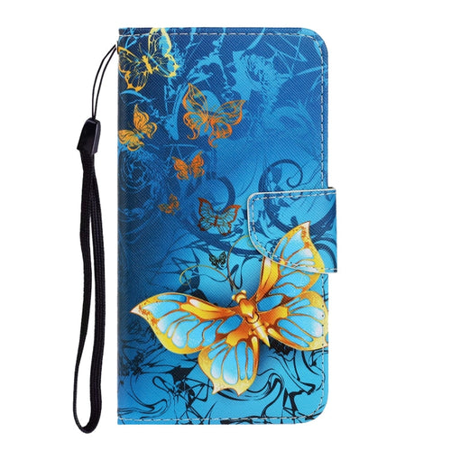 3D Colored Drawing Horizontal Flip PU Leather Case with Holder & Card Slots & Wallet, For iPhone XR