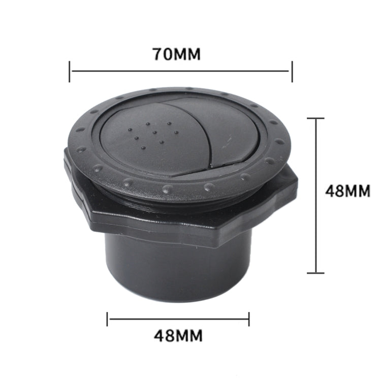 A5606 4-in-1 universal runde AC-Luftauslassdüse 60mm, A5606