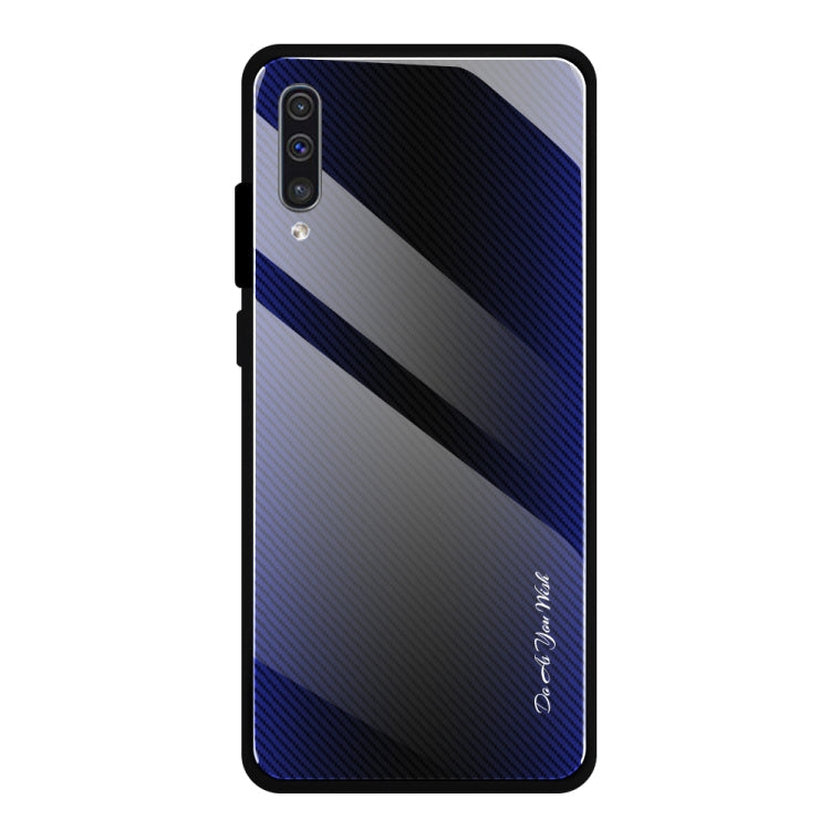 Schutzhülle aus Glas mit Farbverlauf-Textur, für Galaxy A20 / A30, für Galaxy A50, für Galaxy A80 / A90, für Galaxy Note 9
