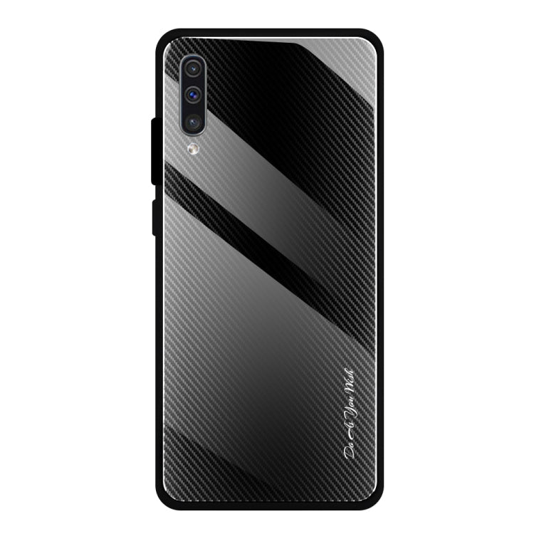 Schutzhülle aus Glas mit Farbverlauf-Textur, für Galaxy A20 / A30, für Galaxy A50, für Galaxy A80 / A90, für Galaxy Note 9