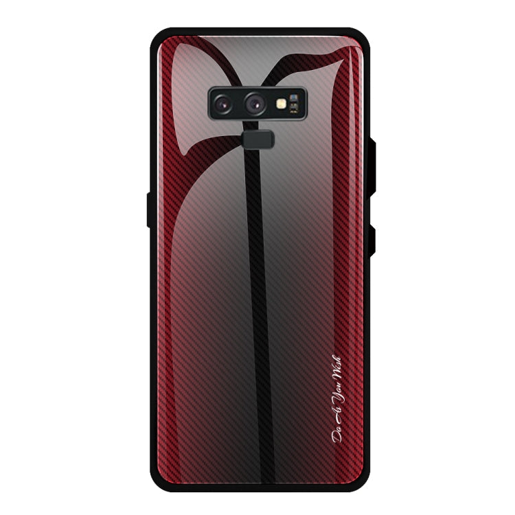 Schutzhülle aus Glas mit Farbverlauf-Textur, für Galaxy A20 / A30, für Galaxy A50, für Galaxy A80 / A90, für Galaxy Note 9
