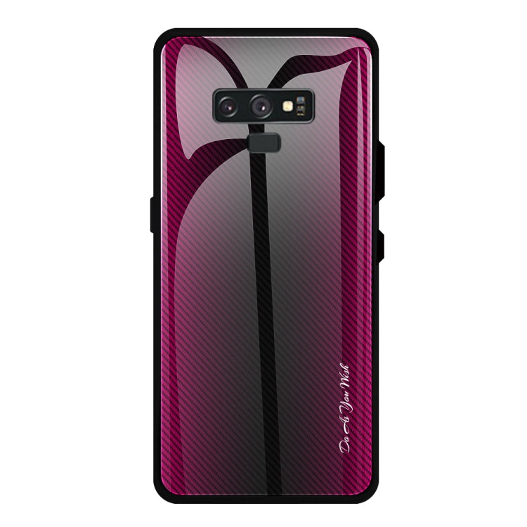 Schutzhülle aus Glas mit Farbverlauf-Textur, für Galaxy A20 / A30, für Galaxy A50, für Galaxy A80 / A90, für Galaxy Note 9