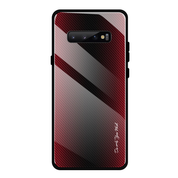 Schutzhülle aus Glas mit Texturverlauf, für Galaxy Note 10 Pro, für Galaxy S10, für iPhone SE 2022 / SE 2020 / 8 / 7, für iPhone XS Max